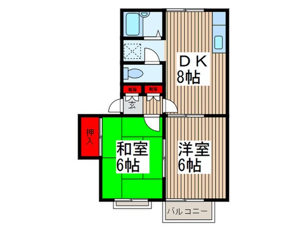 ム－ンシャイン壱番館の物件間取画像